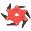 60mm 6 Dents Extérieur Lames De Coupe-herbe Tondeuse à Gazon Coupe-herbe Tête De Machine (Rouge)，Fontainebleau -Tondeuse Et Accessoires Boutique 52570054 1