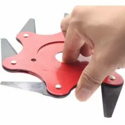 60mm 6 Dents Extérieur Lames De Coupe-herbe Tondeuse à Gazon Coupe-herbe Tête De Machine (Rouge),Fontainebleau 9 60mm 6 Dents Extérieur Lames De Coupe-herbe Tondeuse à Gazon Coupe-herbe Tête De Machine (Rouge),Fontainebleau -Tondeuse Et Accessoires Boutique 52570054 3