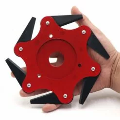 60mm 6 Dents Extérieur Lames De Coupe-herbe Tondeuse à Gazon Coupe-herbe Tête De Machine (Rouge),Fontainebleau 10 60mm 6 Dents Extérieur Lames De Coupe-herbe Tondeuse à Gazon Coupe-herbe Tête De Machine (Rouge),Fontainebleau -Tondeuse Et Accessoires Boutique 52570054 4