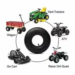 DECKON Ensemble De Deux Chambres à Air 145/70-6 Chambre à Air Pour Pneu De Pelouse 145/70-6 TR13 Tracteur De Tondeuse à Gazon -Tondeuse Et Accessoires Boutique 52978199 5