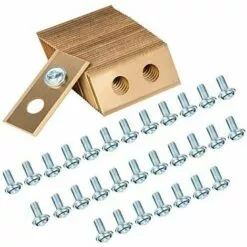 ABCRITAL Lot De 30 Lames De Rechange En Titane Pour Tondeuse Robot Worx Landroid Lames En Titane Et Vis Améliorées Pour Tondeuse Robot Worx Landroid
