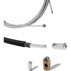 CYCLINGCOLORS Câble D'accélérateur Performance Avec Gaine Serre-câble Embouts Compatible Avec Carburateur Dellorto -Tondeuse Et Accessoires Boutique 53618499 2