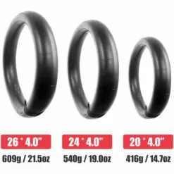 ASUPERMALL 20*4 Pouces Velo Interieur Pneu Velo Gonflable Schraders Valve Chambre A Air Pour Motoneiges Velo Pneu Butyle Caoutchouc Tube Pneu -Tondeuse Et Accessoires Boutique 53856209 5