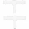CYCLINGCOLORS 2x Raccord De Durite En T Diamètre 8mm + 6mm + 8mm Réducteur Adaptateur Tuyau Carburant Tondeuse Tracteur Voiture Scooter -Tondeuse Et Accessoires Boutique 54313211 1