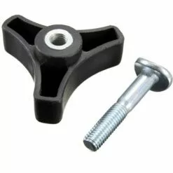 ZHUOXUAN 5pcs Poignée Triangulaire, écrou Et Boulon De Rechange Pour Tondeuse à Gazon