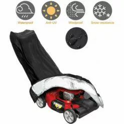 Housse Pour Tondeuse à Gazon, étanche, Anti-poussière Et Anti-UV, En 210D, Avec Cordon De Serrage Et Sac De Rangement Pour Extérieur/intérieur - 188 X 99 X 63,5 Cm,Starlight -Tondeuse Et Accessoires Boutique 54705617 3