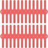 REGALOS Les Lames De La Tête Du Coupe-bordures à Fil Remplacent, 24 Lames En Plastique Pour PC De Rechange Pour Tondeuse à Gazon à Batterie -Tondeuse Et Accessoires Boutique 54959945 1