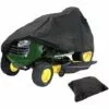 HKLFFJA Housse De Protection Imperméable Pour Tondeuse à Gazon - Protection UV - Pour Tracteur De Jardin Autoportée - XS (137,2 X 66 X 89,9 Cm) -Tondeuse Et Accessoires Boutique 55031037 1