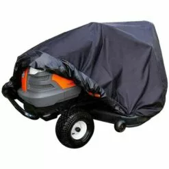 HKLFFJA Housse De Tondeuse À Gazon Étanche Housse De Tracteur Imperméable 210D Polyester Oxford Protection UV Anti-poussière Avec Sac De Rangement