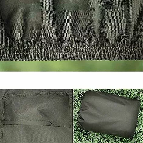 HKLFFJA Couverture De Bâche De Tondeuse à Gazon Housse De Protection Universelle 210D Tissu Oxford Imperméable Pour La Protection Contre La Poussière De Tracteur De Pelouse 7 HKLFFJA Couverture De Bâche De Tondeuse à Gazon Housse De Protection Universelle 210D Tissu Oxford Imperméable Pour La Protection Contre La Poussière De Tracteur De Pelouse – Image 5
