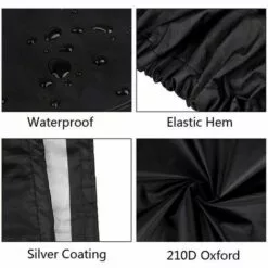 HKLFFJA Bâche Voiture, Couverture Pour La Couverture De Tondeuse à Lawn Du Tracteur Solaire Imperméable Tous Protection Météo (Color Name : Black, Size : S) 10 HKLFFJA Bâche Voiture, Couverture Pour La Couverture De Tondeuse à Lawn Du Tracteur Solaire Imperméable Tous Protection Météo (Color Name : Black, Size : S) -Tondeuse Et Accessoires Boutique 55255352 4