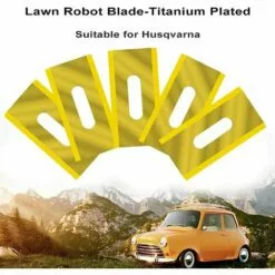 SUPERMARKET Lot De 30 Lames De Tondeuse En Acier Inoxydable Pour Husavarna 36,5 X 18,5 X 0,65 Mm (Or)Superma -Tondeuse Et Accessoires Boutique 55490047 5