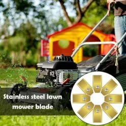 SUPERMARKET 30x LONGUE DURÉE Lames De TondeuseTondeuses Robotiques - Lame Robot Tondeuse En Titane + 30 Vis,Superma,or -Tondeuse Et Accessoires Boutique 55490050 4