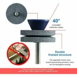 FR-LIFE BR-Vie 2 Affûteurs De Lame De Tondeuse à Gazon Double Couche,ésistant à L'usure Adapté à La Plupart Des Perceuses électriques Ou Perceuses à Main Professionnelle Accessoire Perceuse De Fichier Rotatif 10 FR-LIFE BR-Vie 2 Affûteurs De Lame De Tondeuse à Gazon Double Couche,ésistant à L'usure Adapté à La Plupart Des Perceuses électriques Ou Perceuses à Main Professionnelle Accessoire Perceuse De Fichier Rotatif -Tondeuse Et Accessoires Boutique 56074057 4