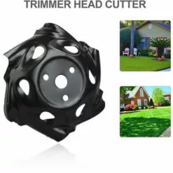 SUPERSELLER Accessoire Pour Tondeuse Et Autoportée Tête De Coupe Lame De Coupe Tête De Tondeuse à Gazon D'extérieur Tête De Rasoir En Acier Accessoires D'affûtage De Tête Outil De Mangeur D'herbe Remplacement Très Résistant - Le Noir -Tondeuse Et Accessoires Boutique 56095309 4