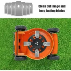 TINOR 45 X Lames De Couteau En Titane Pour Toutes Les Tondeuses Robotiques Husqvarn/Automower/ Yardforce/Gardena(3g-0.75mm) Avec 45 Vis, Lames De Rechange Pour Modèles 105,310,315,320,420,430x,r40i -Tondeuse Et Accessoires Boutique 56198375 4