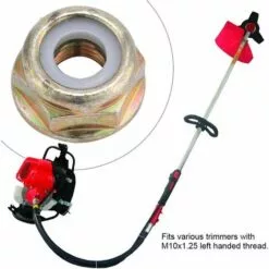 TINOR Écrou De Lame, écrou De Filetage Universel à Main Gauche M10x1,25, Robuste Et Durable, Accessoire Très Pratique Pour Débroussailleuse, Débroussailleuse(5 Pcs) -Tondeuse Et Accessoires Boutique 56702785 5