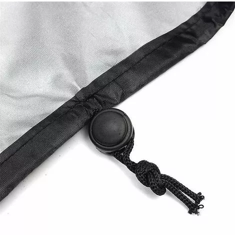 REGALI Housse De Tondeuse à Gazon De Qualité Supérieure Avec Cordon De Serrage En Tissu De Qualité Marine 600d. Housse Universelle Pour Tondeuse à Pousser. Protège Contre L'eau, Les Uv, La Poussière, BALCK191x50x100cm 4 REGALI Housse De Tondeuse à Gazon De Qualité Supérieure Avec Cordon De Serrage En Tissu De Qualité Marine 600d. Housse Universelle Pour Tondeuse à Pousser. Protège Contre L'eau, Les Uv, La Poussière, BALCK191x50x100cm – Image 2