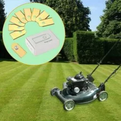 LITZEE 45 X Lames De Couteau En Titane Pour Toutes Les Tondeuses Robotiques Husqvarn/Automower/ Yardforce/Gardena(3g-0.75mm) Avec 45 Vis, Lames De Rechange Pour Modèles 105,310,315,320,420,430x,r40i -Tondeuse Et Accessoires Boutique 57342659 5