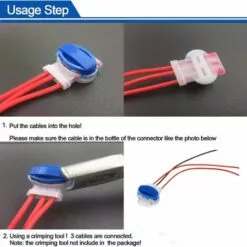 HKLFFJA Connecteurs De Câble Remplis Des Résines Pour Jardin & Extérieur Et Tondeuse Robot,50 Pièces -Tondeuse Et Accessoires Boutique 57478667 2