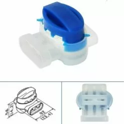HKLFFJA 30Pcs Connecteurs De Câble Jardin Robot Tondeuse Automower Original Remplis Résines 314 Résiste à L’eau Intempéries Connectors Kit Réparation Pour Câbles Avec 10 Bornes Dérivation -Tondeuse Et Accessoires Boutique 57478679 2