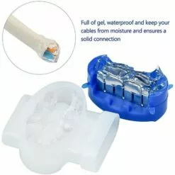 HKLFFJA Connecteurs De Câble,Set De Connecteurs De Câbles,Lot De 40 Connecteurs De Câble Remplis Des Résines,Étanches,Sûrs,Dénudage Inutile,pour Robot Tondeuse Jardin Extérieur Et Voiture 9 HKLFFJA Connecteurs De Câble,Set De Connecteurs De Câbles,Lot De 40 Connecteurs De Câble Remplis Des Résines,Étanches,Sûrs,Dénudage Inutile,pour Robot Tondeuse Jardin Extérieur Et Voiture -Tondeuse Et Accessoires Boutique 57478687 3