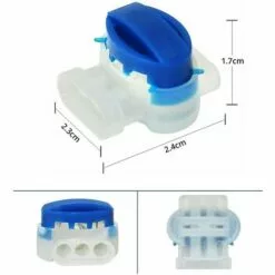 HKLFFJA Connecteurs De Câble,Set De Connecteurs De Câbles,Lot De 40 Connecteurs De Câble Remplis Des Résines,Étanches,Sûrs,Dénudage Inutile,pour Robot Tondeuse Jardin Extérieur Et Voiture 11 HKLFFJA Connecteurs De Câble,Set De Connecteurs De Câbles,Lot De 40 Connecteurs De Câble Remplis Des Résines,Étanches,Sûrs,Dénudage Inutile,pour Robot Tondeuse Jardin Extérieur Et Voiture -Tondeuse Et Accessoires Boutique 57478687 5