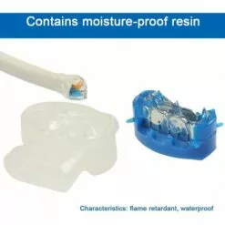 TINOR 20 Pièces Connecteurs De Câble Remplis Des Résines Connecteur Etanche 3 Trous Avec Pince Auto-Dénudante ABS Isolé Pour Les Tondeuses à Gazon Robotisées D'Extérieur, Les Jardins 9 TINOR 20 Pièces Connecteurs De Câble Remplis Des Résines Connecteur Etanche 3 Trous Avec Pince Auto-Dénudante ABS Isolé Pour Les Tondeuses à Gazon Robotisées D'Extérieur, Les Jardins -Tondeuse Et Accessoires Boutique 58345599 3