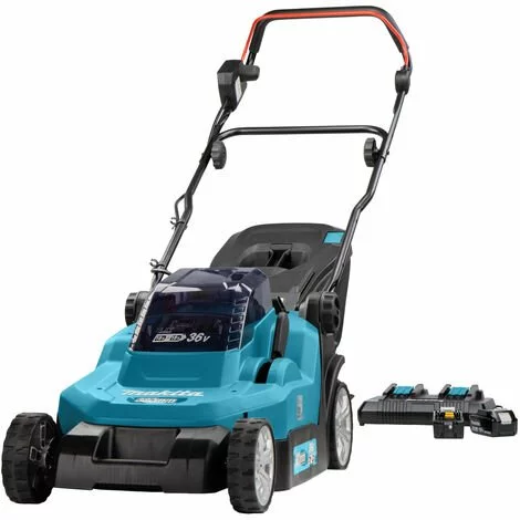 TONDEUSE MAKITA 18Vx2 38 cm À POUSSÉE DLM382PM2 3 TONDEUSE MAKITA 18Vx2 38 cm À POUSSÉE DLM382PM2