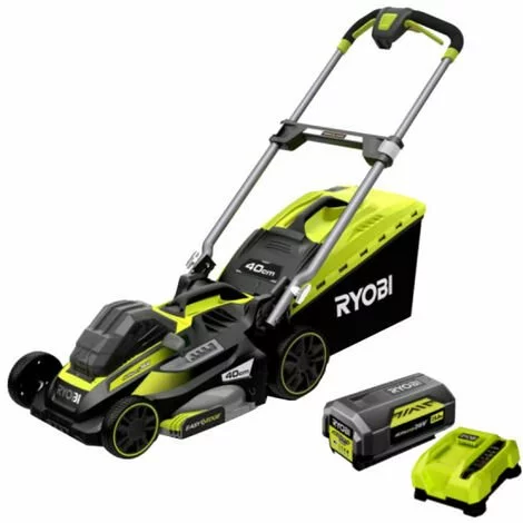 Tondeuse RYOBI 36V Brushless - Coupe 46cm - 1 Batterie 5.0Ah - 1 Chargeur - RLM36X46H50PG 3 Tondeuse RYOBI 36V Brushless - Coupe 46cm - 1 Batterie 5.0Ah - 1 Chargeur - RLM36X46H50PG