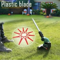 EINEMGELD Lame De Tondeuse à Gazon Extérieure, Lames De Coupe En Plastique, Coupe-herbe, Cutter, Outil De Jardin, Remplacement, Accessoires Pour Plantes De Jardin -Tondeuse Et Accessoires Boutique 58757719 4