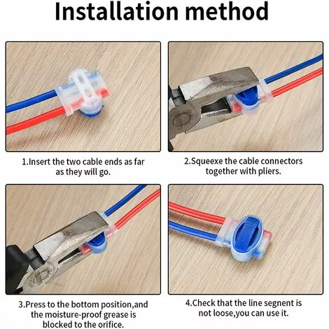 FVBJD 20 Pièces Connecteurs De Câbles Pour Robot Tondeuse, Raccords De Câble Périphérique Du Robot, Connecteurs Support Pour Câble Tondeuses à Gazon Robotiques Extérieures De Jardin 5 FVBJD 20 Pièces Connecteurs De Câbles Pour Robot Tondeuse, Raccords De Câble Périphérique Du Robot, Connecteurs Support Pour Câble Tondeuses à Gazon Robotiques Extérieures De Jardin – Image 3