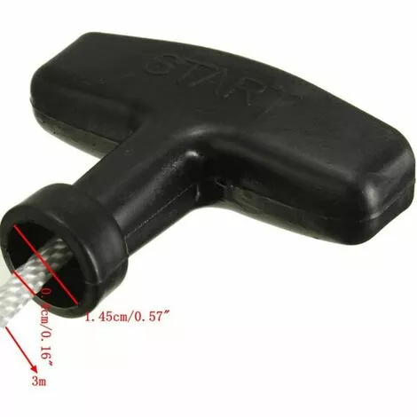 HIASDFLS 120 Pouces Universel La Tondeuse Régleur Tirez La Poignée Du Démarreur Corde Cordon Jardin Machine D'Assemblage 5 HIASDFLS 120 Pouces Universel La Tondeuse Régleur Tirez La Poignée Du Démarreur Corde Cordon Jardin Machine D'Assemblage – Image 3