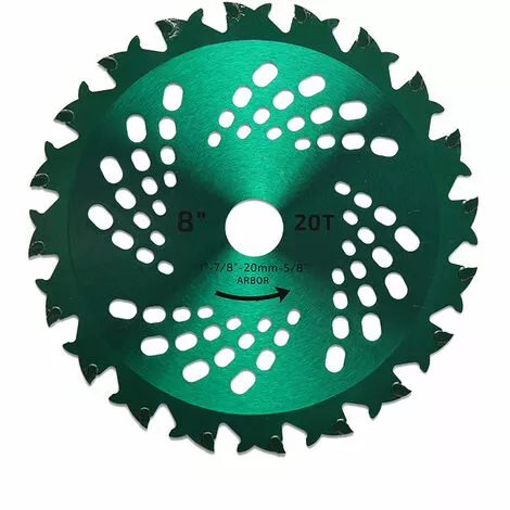 CATHERINE Pointe En Carbure 200mm-20T, Lame De Tondeuse à Gazon, Lame De Désherbage 3 CATHERINE Pointe En Carbure 200mm-20T, Lame De Tondeuse à Gazon, Lame De Désherbage