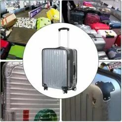 HEGUYEY Housse De Protection Pour Bagages,22 Pouces Housse Protection De Valise,Transparent PVC Couvertures De Valise Imperméable De Voyage Housse De Protection De Valise -Tondeuse Et Accessoires Boutique 59603787 5