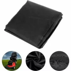 DENUOTOP Housse De Protection Pour Tondeuse Housse De Tondeuse à Gazon,Housse De Tondeuse 190T Avec Cordon De Serrage Et Sac De Rangement Pour Extérieur/intérieur,étanche, Anti-poussière,Anti-UV,187.96*99* 63.5 Cm -Tondeuse Et Accessoires Boutique 60006559 4