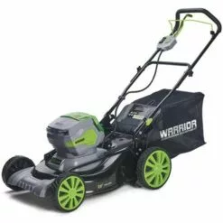 Warrior Eco Power Tondeuse à Gazon Sans Fil 60V Sans Batterie Ni Chargeur