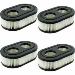 ENLENK 4 Piece Lawn Mower Filter Replace - Filtre à Air Pour Tondeuse à Gazon, Filtre à Air Pour Moteur De Remplacement, Moteur De Tondeuse à Gazon Remplace 798452 593260 5432K