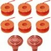 BENOBBY KIDS Bobine Pour Toutes Les Tondeuses à Gazon Compatibles Avec Worx WG154 WG163 WG180 WG175 WG155 WG151 WG160 Pièces De Rechange Pour Tondeuse à Gazon Avec 2 Capuchons 1 BENOBBY KIDS Bobine Pour Toutes Les Tondeuses à Gazon Compatibles Avec Worx WG154 WG163 WG180 WG175 WG155 WG151 WG160 Pièces De Rechange Pour Tondeuse à Gazon Avec 2 Capuchons -Tondeuse Et Accessoires Boutique 60720433 1