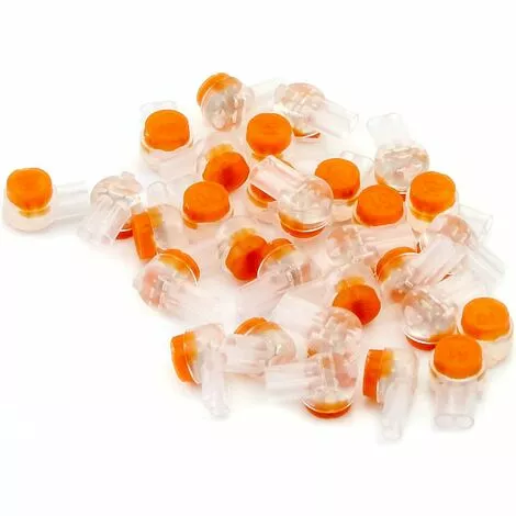 PESCE 50 Pack Connecteurs De Câble Remplis Des Résines Pour Robot Tondeuse Automower,Réparer Fil Electrique Bas Voltage Tondeuse Automatique - Étanches, Sûrs, Dénudage Inutile 3 PESCE 50 Pack Connecteurs De Câble Remplis Des Résines Pour Robot Tondeuse Automower,Réparer Fil Electrique Bas Voltage Tondeuse Automatique - Étanches, Sûrs, Dénudage Inutile