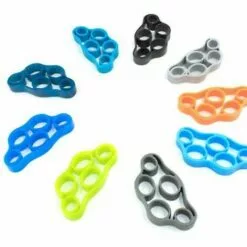 DONTODENT Couleurs Finger Stretcher Strengthener Power Exercise Hand Grips Finger Resistance Band Extensor Gripper Set $ Hand Grip Strengthener, Finger Exer
