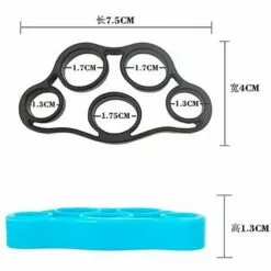 DONTODENT Couleurs Finger Stretcher Strengthener Power Exercise Hand Grips Finger Resistance Band Extensor Gripper Set $ Hand Grip Strengthener, Finger Exer -Tondeuse Et Accessoires Boutique 61296657 3