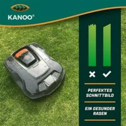 EINEMGELD Lot De 18 Lames De Rechange En Titane Pour Robot Tondeuse Bosch Indego - Qualité Supérieure - Avec Concept Amélioré -Tondeuse Et Accessoires Boutique 61324866 4