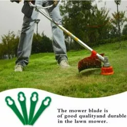 MINKUROW 100 Pièces Lames De Rechange BBC En Plastique, Lames De Coupe Pour Tondeuse à Gazon Et Jardin (vert) 10 MINKUROW 100 Pièces Lames De Rechange BBC En Plastique, Lames De Coupe Pour Tondeuse à Gazon Et Jardin (vert) -Tondeuse Et Accessoires Boutique 61362978 4