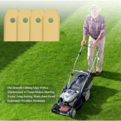 Pour Lames De Tondeuse à Gazon Husqvarna (35*18*0.75mm (or) 30pcs),HANBING 10 Pour Lames De Tondeuse à Gazon Husqvarna (35*18*0.75mm (or) 30pcs),HANBING -Tondeuse Et Accessoires Boutique 63784359 4