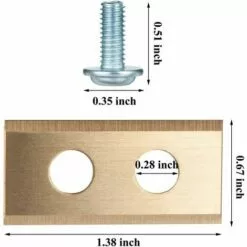 MEZHENG Lot De 30 Lames De Rechange En Titane Pour Tondeuse Robot Worx Landroid Lames En Titane Et Vis Améliorées Pour Tondeuse Robot Worx Landroid -Tondeuse Et Accessoires Boutique 63799642 5