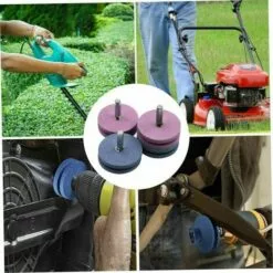 SINCèREETALI Conditionneur De Pelouse Double Double Tondeuse à Gazon Aff?teur équilibreur Aiguille équilibreur Pour Perceuses électriques Paquet De 3 Rose, Accessoires De Tondeuse à Gazon, -Tondeuse Et Accessoires Boutique 63817501 2