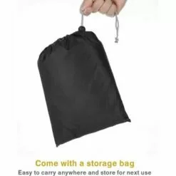 SINCèREETALI Couverture Tondeuse à Gazon Housse De Tondeuse à Gazon Protection Pour Tondeuse Noir 74×39×25 Inches -Tondeuse Et Accessoires Boutique 63817852 4