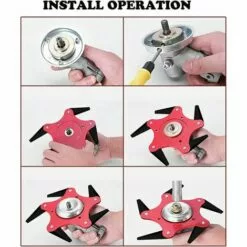 Tête De Travail Ensembles De 9 Pièces Accessoires Pour Tondeuses à Gazon Accessoires De Tête De Travail,HANBING -Tondeuse Et Accessoires Boutique 63910897 3