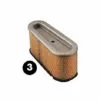 LEM SELECT Filtre à Air Adaptable Briggs Et Stratton 493909, 496894 - 76X73X 184 Mm -Tondeuse Et Accessoires Boutique 6440612 1